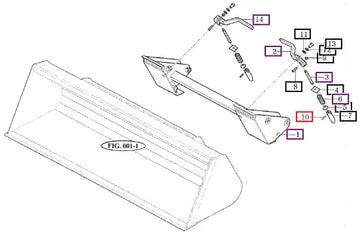 Mahindra Tractor Pin, Spring, 8x32 V5801408032 Mahindra Direct Parts