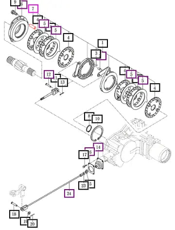 Mahindra Tractor Pin, Torque 17683100020 Mahindra Direct Parts