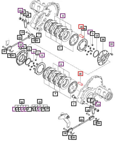 Mahindra Tractor Pin, Torque D=25 14523100160 Mahindra Direct Parts