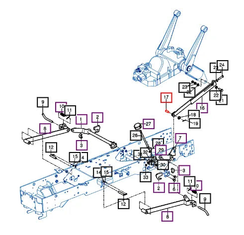 Mahindra Tractor Pin(d) 11615700030 Mahindra Direct Parts