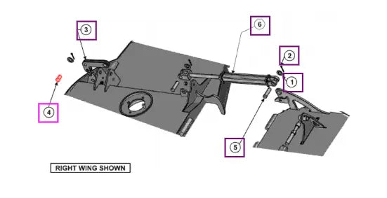 Mahindra Tractor Pin,floating Link L1002000388 Mahindra Direct Parts