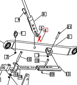 Mahindra Tractor Pin,snap 10323019000 Mahindra Direct Parts
