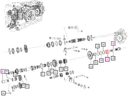 Mahindra Tractor Pinion Gear Bearing 006505779D1 Mahindra