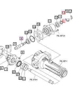 Mahindra Tractor Pinion Seal Bushing 69542-60601 Mahindra Direct Parts