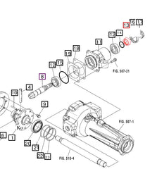 Mahindra Tractor Pinion Seal Bushing 69542-60601