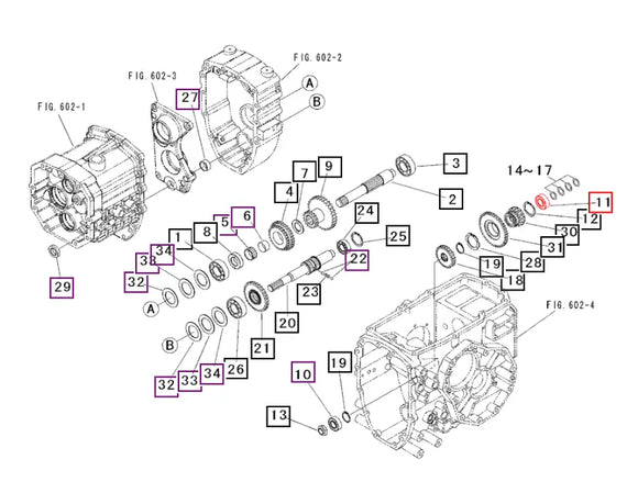 Mahindra Tractor Pinion Shaft Bearing 19571298000 Mahindra