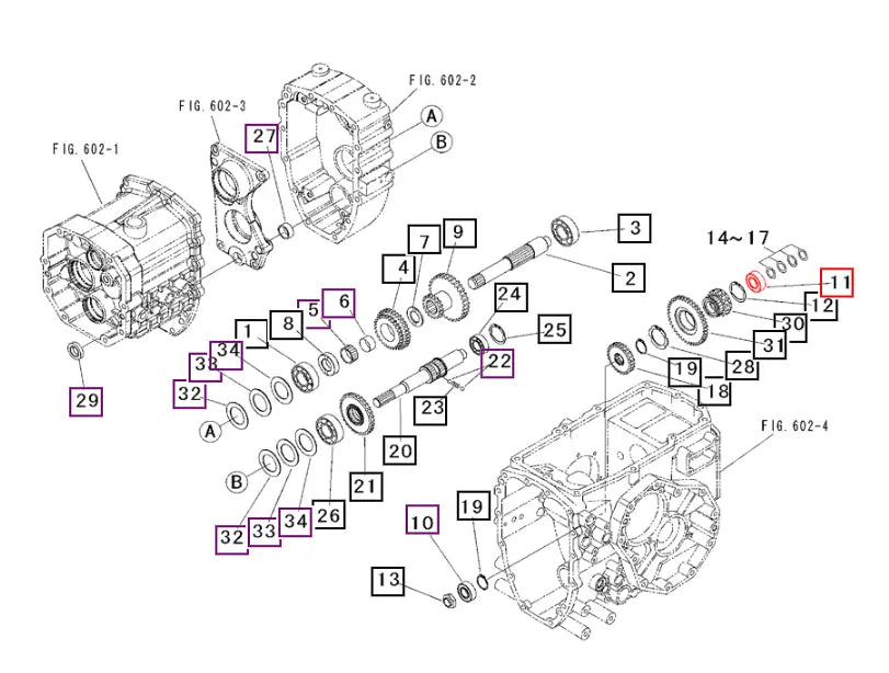 Mahindra Tractor Pinion Shaft Bearing 19571298000 Mahindra