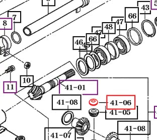 Mahindra Tractor Pinion Thrust Collar T=1.0 14273010050 Mahindra Direct Parts