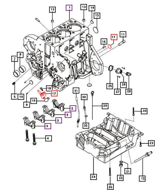 Mahindra Tractor Piston Cooling / Oiling Jet 006000571F91 Mahindra