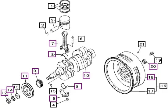 Mahindra Tractor Piston Pin 0.50 Os MM436774 Mahindra Direct Parts