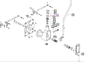 Mahindra Tractor Pivot Pin 006511258C1 Mahindra