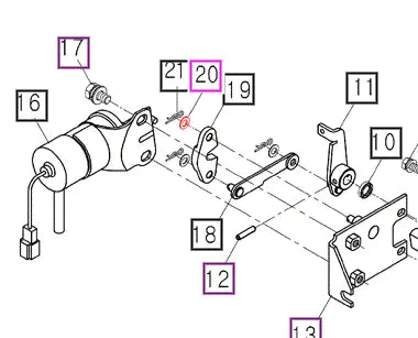Mahindra Tractor Plain Washer 0401250060 Mahindra Direct Parts