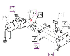 Mahindra Tractor Plain Washer 0401250060