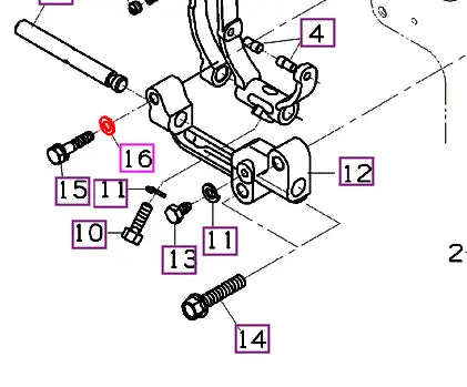 Mahindra Tractor Plain Washer 0401250060 Mahindra Direct Parts