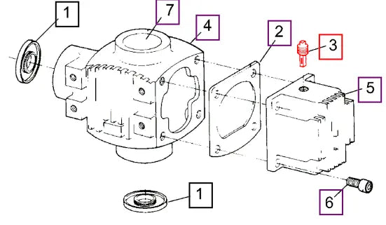 Mahindra Tractor Plastic Gearbox Vent Plug WMM34576 Mahindra Direct Parts