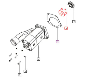 Mahindra Tractor Plastic Hydraulic Pump Clutch Lovejoy 000020198E05 Mahindra