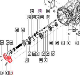 Mahindra Tractor Plate Intermediate 006522968N01 Mahindra Direct Parts