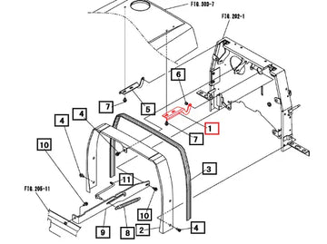 Mahindra Tractor Plate Lh 19461132AG0 Mahindra Direct Parts