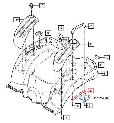Mahindra Tractor Plate , Grip 11616402100GB Mahindra Direct Parts