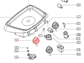 Mahindra Tractor Plow Light Switch 000013056P04 Mahindra