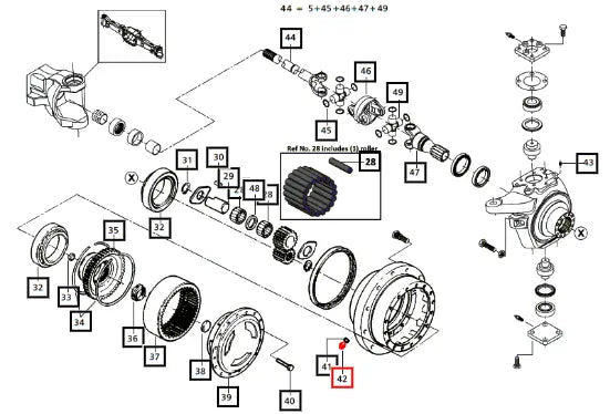 Mahindra Tractor Plug 006506199C1 Mahindra Direct Parts