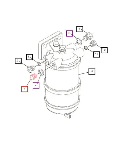 Mahindra Tractor Plug 033-7849 Mahindra Direct Parts