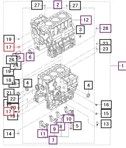 Mahindra Tractor Plug 04827-90130 Mahindra Direct Parts