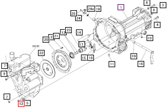 Mahindra Tractor Plug 05534-16000 Mahindra Direct Parts