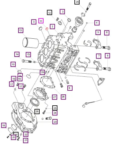 Mahindra Tractor Plug 1002114DAA Mahindra Direct Parts