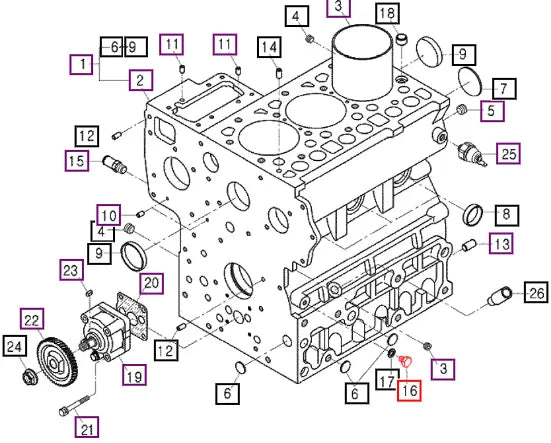 Mahindra Tractor Plug 1522133611 Mahindra Direct Parts