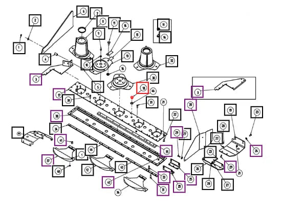 Mahindra Tractor Plug 3 8 EBE000339R Mahindra Direct Parts