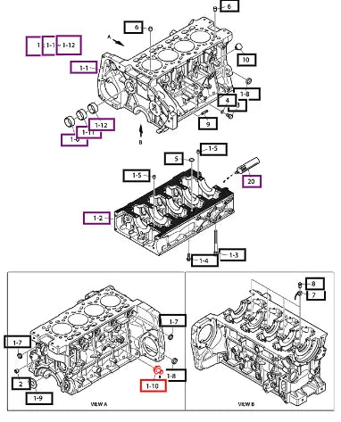 Mahindra Tractor Plug 430221-00434A Mahindra Direct Parts