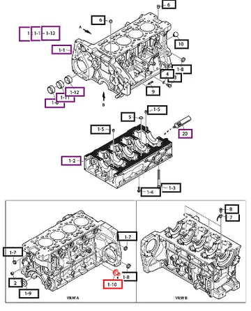 Mahindra Tractor Plug 430221-00434A Mahindra Direct Parts