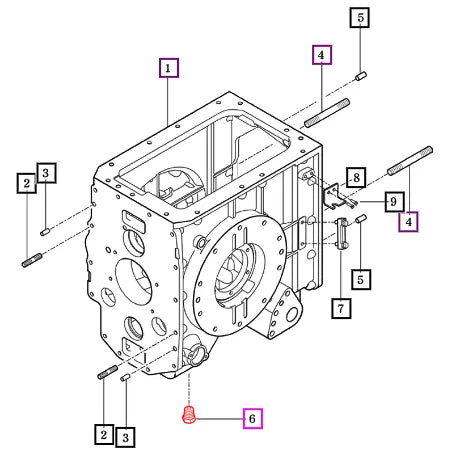 Mahindra Tractor Plug Assy, Drain(magnet) 16701015000 Mahindra Direct Parts