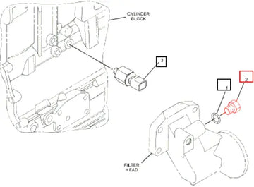 Mahindra Tractor Plug Blanking 232-3861 Mahindra Direct Parts