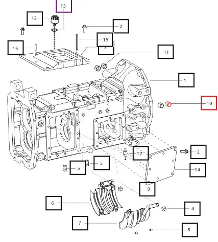 Mahindra Tractor Plug Bush Dia. 24 006507497D1 Mahindra Direct Parts