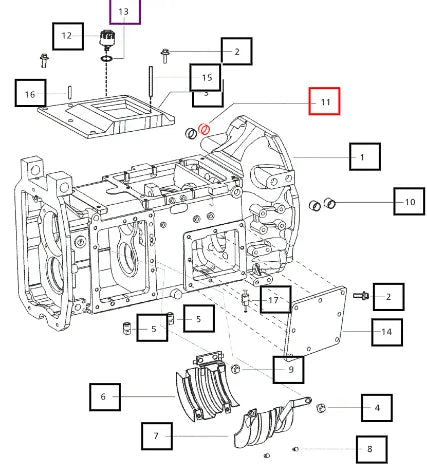 Mahindra Tractor Plug Bush Dia. 27 006507498D1 Mahindra Direct Parts