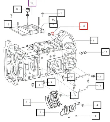 Mahindra Tractor Plug Bush Dia. 27 006507498D1 Mahindra Direct Parts