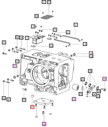 Mahindra Tractor Plug Bush Slp 006504629D1 Mahindra Direct Parts