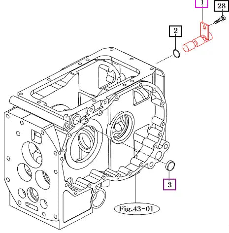 Mahindra Tractor Plug Comp, Pto 13102542100 Mahindra Direct Parts