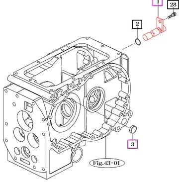 Mahindra Tractor Plug Comp, Pto 13102542100 Mahindra Direct Parts