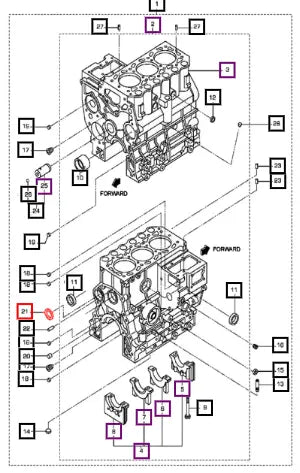 Mahindra Tractor Plug Expansion 40 Mf665 511 006052979N01 Mahindra Direct Parts