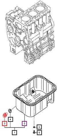 Mahindra Tractor Plug Oil Drain 31n13 00200 006053065N01 Mahindra Direct Parts