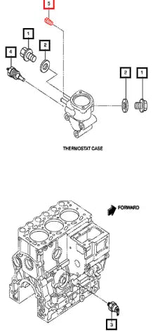 Mahindra Tractor Plug Taper 3 8 Ms661 122 006052858N01 Mahindra Direct Parts