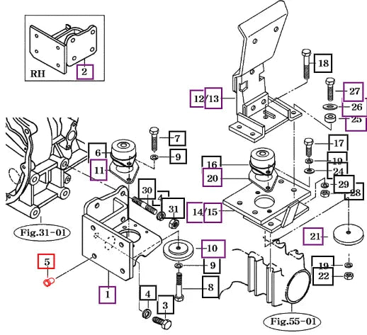 Mahindra Tractor Plug (m16) For Front Rear 14326210110 Mahindra Direct Parts