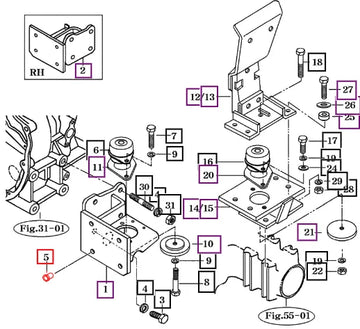 Mahindra Tractor Plug (m16) For Front Rear 14326210110 Mahindra Direct Parts