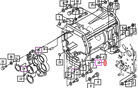 Mahindra Tractor Plug (square Taper) R1/2 16992300040 Mahindra Direct Parts
