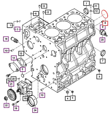 Mahindra Tractor Plug-expansion 0631175040 Mahindra Direct Parts