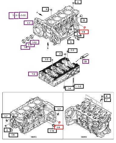 Mahindra Tractor Plug, Core 65.90302-0041 Mahindra Direct Parts