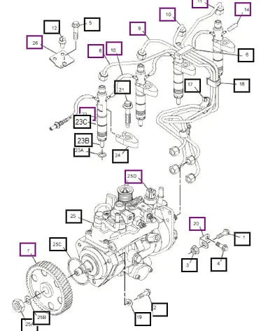 Mahindra Tractor Plug, Cup 232-1323 Mahindra Direct Parts